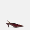 La Medusa Leather Slingbacks 55 mm La Medusa Leather Slingbacks 55 mm