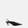 La Medusa Leather Slingbacks 55 mm