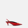 La Medusa Leather Slingbacks 55 mm La Medusa Leather Slingbacks 55 mm