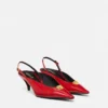 La Medusa Leather Slingbacks 55 mm La Medusa Leather Slingbacks 55 mm