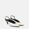 La Medusa Leather Slingbacks 55 mm La Medusa Leather Slingbacks 55 mm