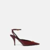 La Medusa Leather Slingbacks 85 mm La Medusa Leather Slingbacks 85 mm