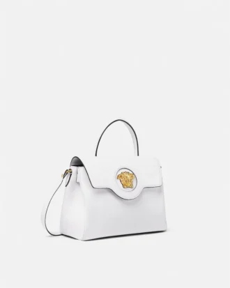 La Medusa Leather Top-Handle