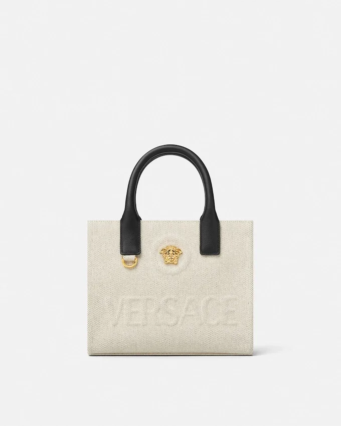 La Medusa Mini Canvas Tote La Medusa Mini Canvas Tote