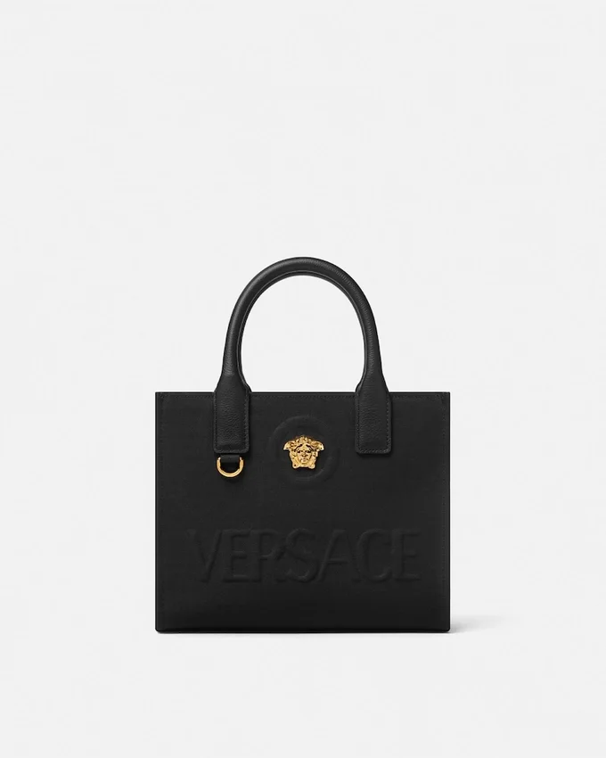 La Medusa Mini Canvas Tote La Medusa Mini Canvas Tote