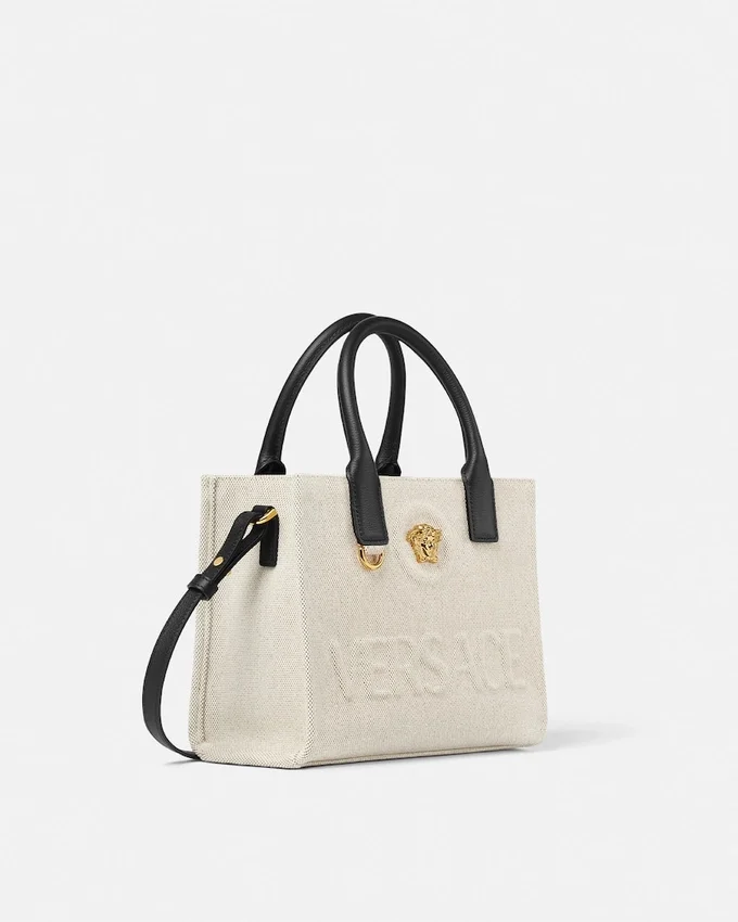 La Medusa Mini Canvas Tote La Medusa Mini Canvas Tote