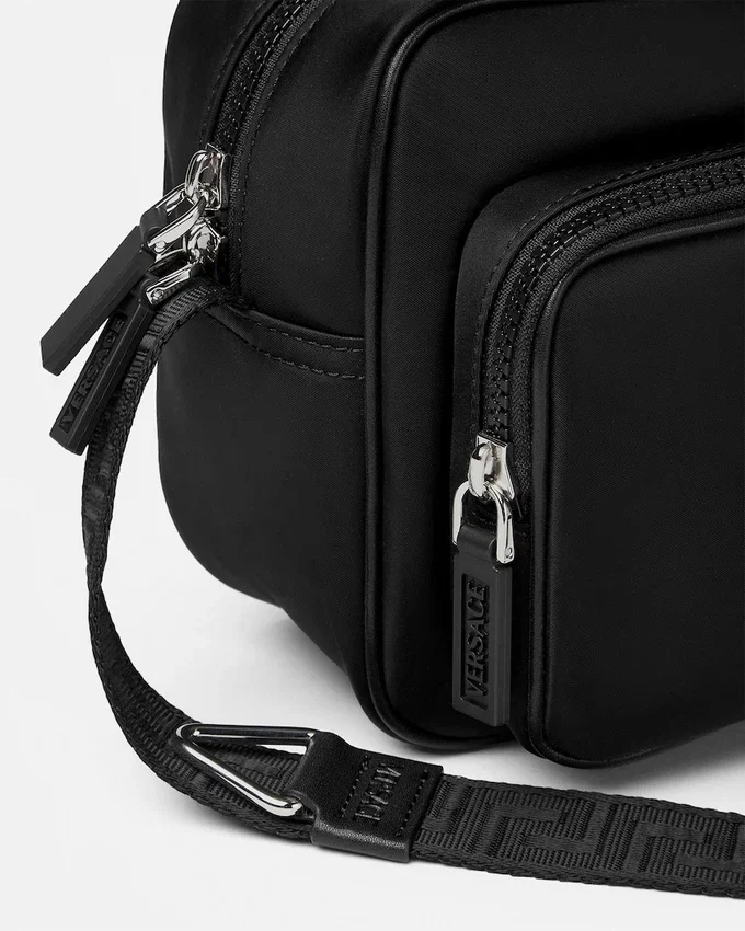 La Medusa Nylon Messenger Bag La Medusa Nylon Messenger Bag