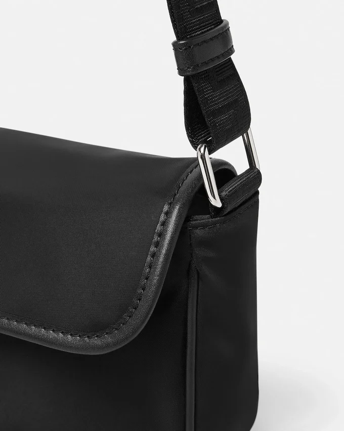 La Medusa Nylon Mini Messenger Bag La Medusa Nylon Mini Messenger Bag