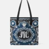 La Medusa Printed Canvas Tote