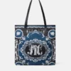 La Medusa Printed Canvas Tote