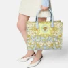 La Medusa Printed Large Canvas Tote