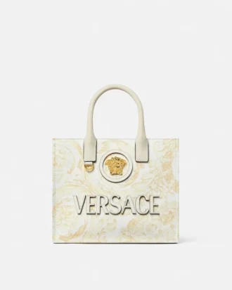 La Medusa Printed Small Canvas Tote