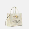 La Medusa Printed Small Canvas Tote La Medusa Printed Small Canvas Tote