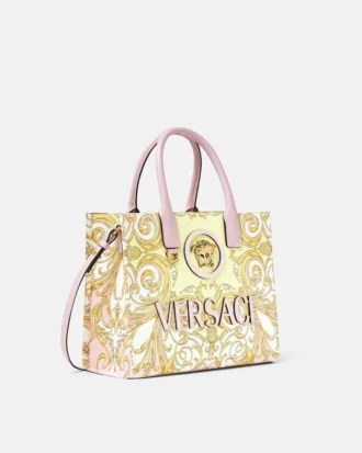 La Medusa Printed Small Canvas Tote