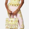 La Medusa Printed Small Canvas Tote