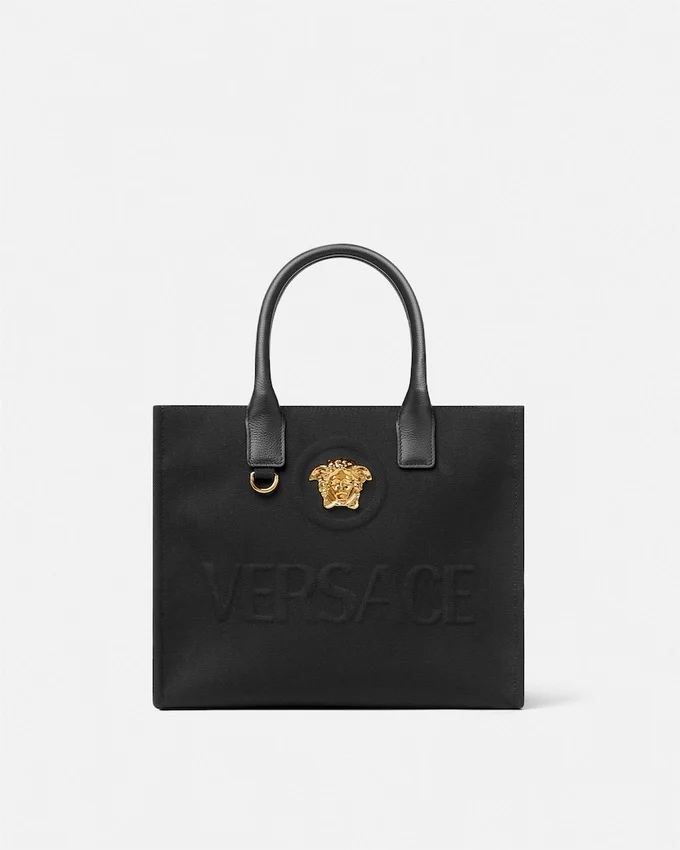 La Medusa Small Canvas Tote La Medusa Small Canvas Tote