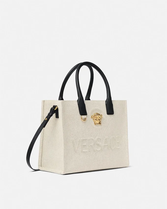 La Medusa Small Canvas Tote La Medusa Small Canvas Tote