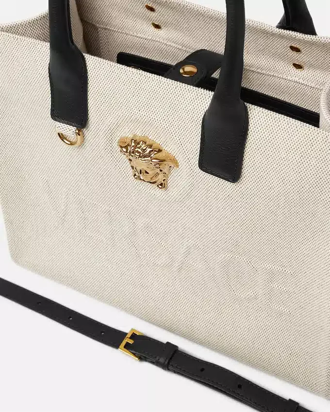 La Medusa Small Canvas Tote La Medusa Small Canvas Tote