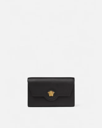 La Medusa Small Leather Crossbody Bag