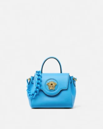 La Medusa Small Leather Top-Handle