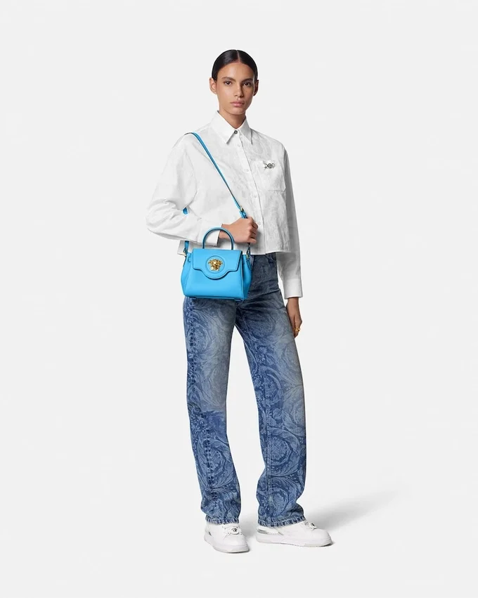 La Medusa Small Leather Top-Handle La Medusa Small Leather Top-Handle