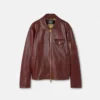 Leather Blouson Jacket Leather Blouson Jacket