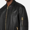 Leather Bomber Leather Bomber