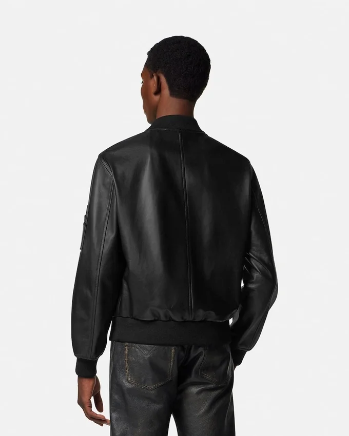 Leather Bomber Leather Bomber