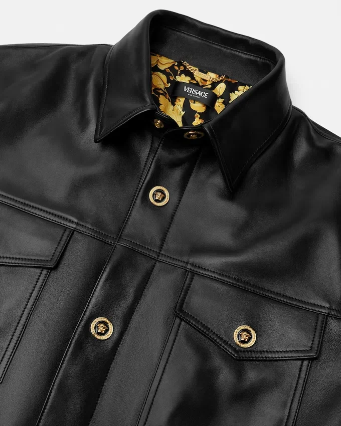 Leather Overshirt Leather Overshirt