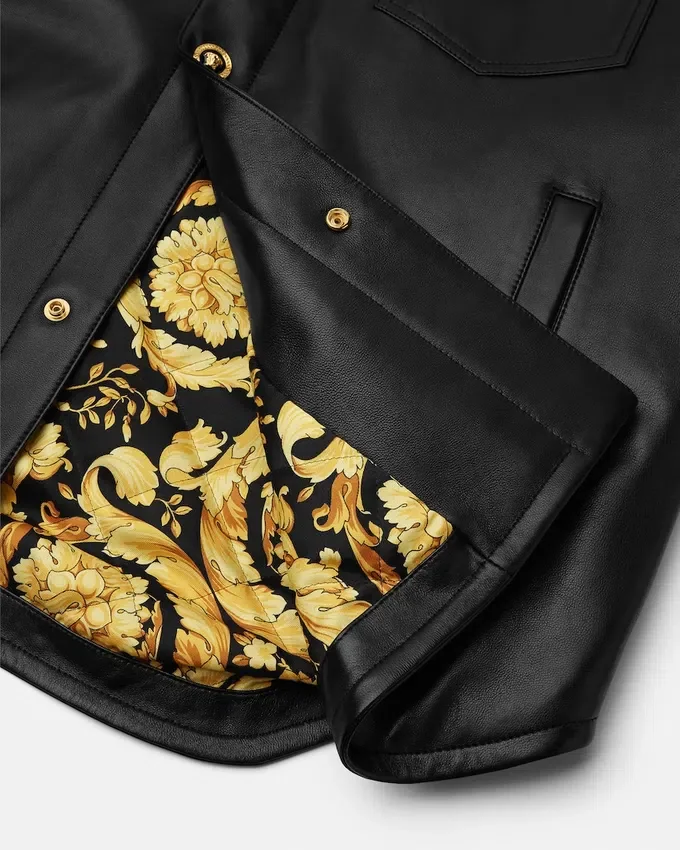 Leather Overshirt Leather Overshirt