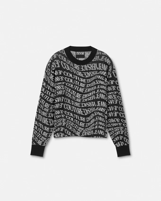 Liquify Logomania Knit Sweater Liquify Logomania Knit Sweater