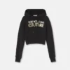 Logo Crop Hoodie