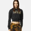 Logo Crop Hoodie