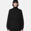Logo Knit Long Turtleneck Sweater Logo Knit Long Turtleneck Sweater