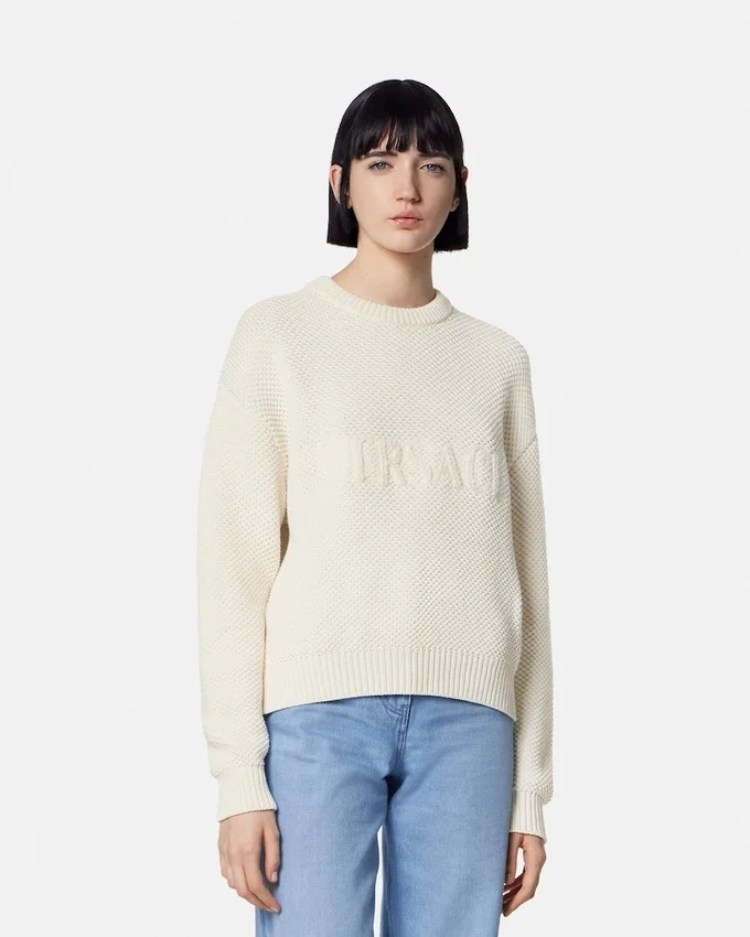 Logo Knit Sweater Logo Knit Sweater