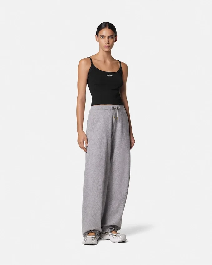 Logo Ribbed Tank Top Logo Ribbed Tank Top