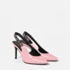Logo Scarlett Patent Slingback Pumps