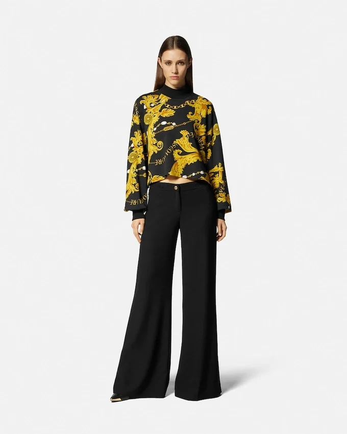 Logo Wide Pants Logo Wide Pants