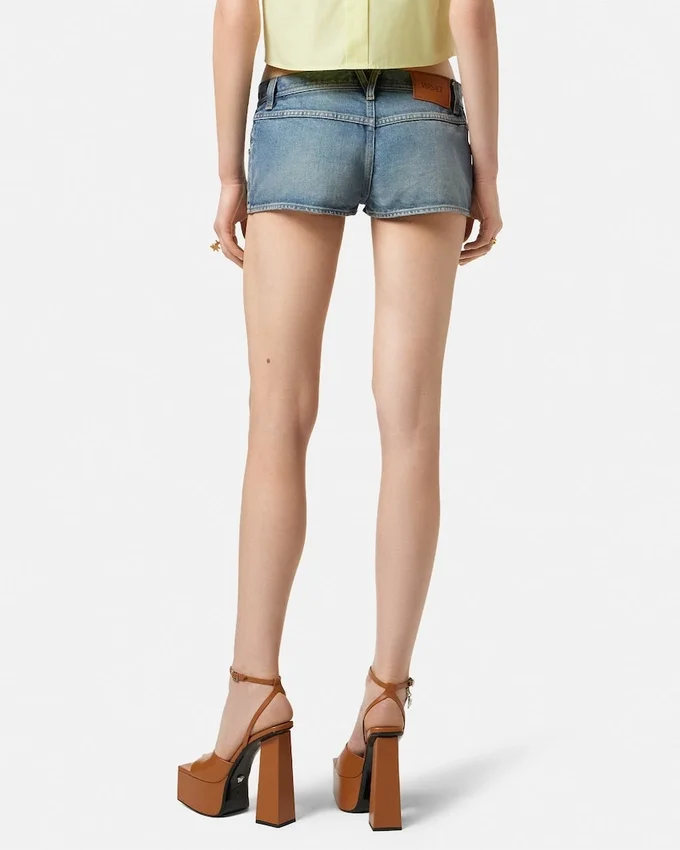 Made in Japan Mid-Rise Denim Shorts Made in Japan Mid-Rise Denim Shorts