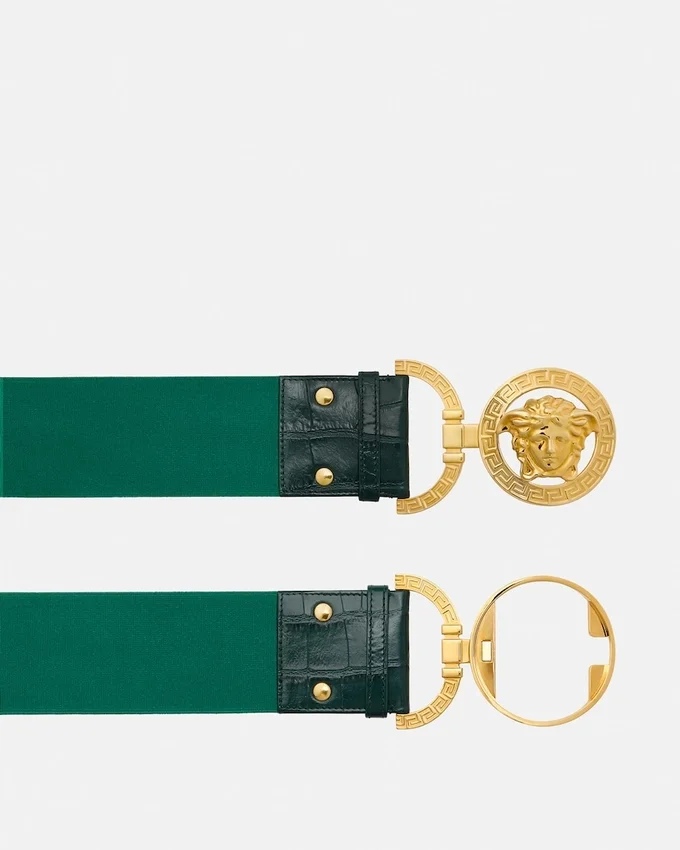 Medusa ’95 Croc-Effect Belt 6 cm Medusa ’95 Croc-Effect Belt 6 cm