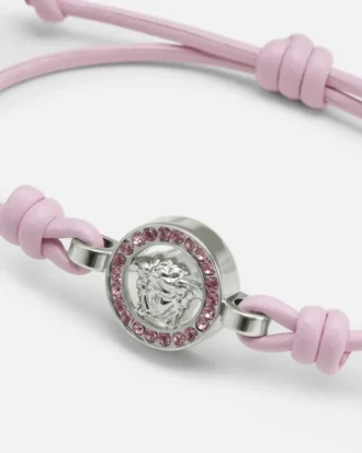 Medusa ’95 Crystal Leather Bracelet Medusa ’95 Crystal Leather Bracelet