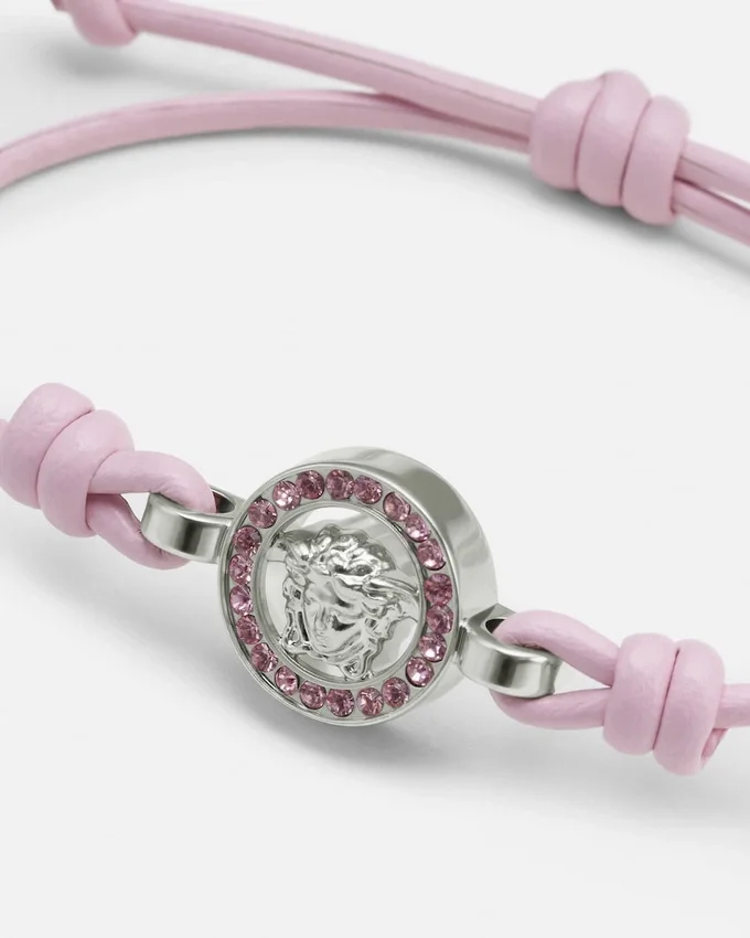 Medusa ’95 Crystal Leather Bracelet Medusa ’95 Crystal Leather Bracelet
