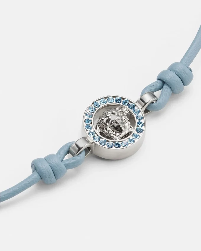 Medusa ’95 Crystal Leather Bracelet Medusa ’95 Crystal Leather Bracelet