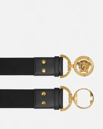Medusa ’95 Leather Belt 4 cm