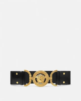 Medusa ’95 Leather Belt 6 cm