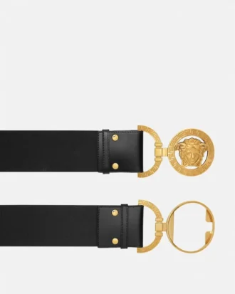 Medusa ’95 Leather Belt 6 cm