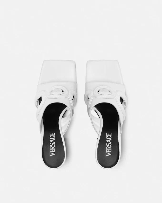 Medusa ’95 Leather Mules 70 mm Medusa ’95 Leather Mules 70 mm