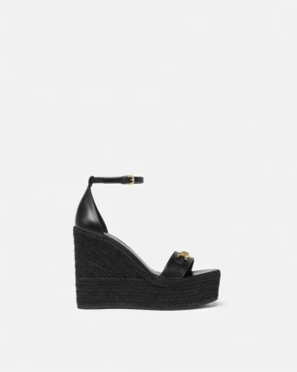 Medusa ’95 Leather Wedge Sandals 120 mm