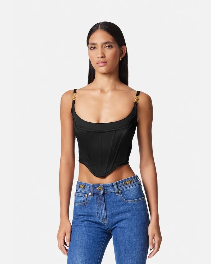 Medusa ’95 Satin Corset Top Medusa ’95 Satin Corset Top