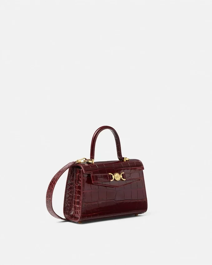 Medusa ’95 Small Croc-Effect Top-Handle Medusa ’95 Small Croc-Effect Top-Handle